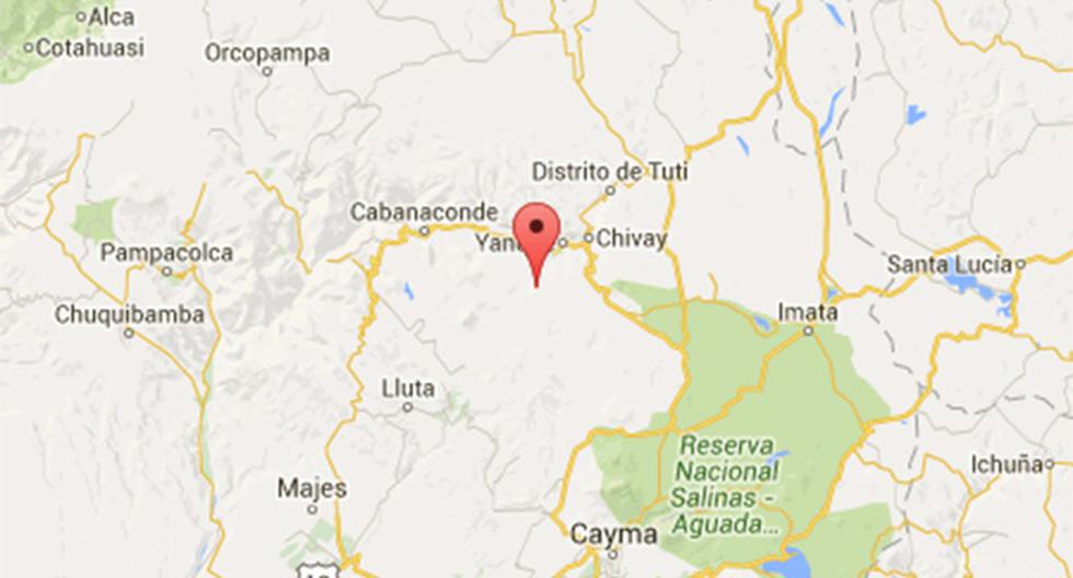 Leve sismo se registró en Maca y apenas si fue percibido por la población en Arequipa. (Foto: IGP)