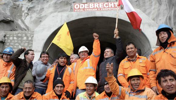 César Álvarez inaugurando el túnel trasandino en agosto del 2013. Cuatro años después, la empresa Odebrecht reconocería que pagó US$2’400.000 en sobornos. (Foto: Inforegión)