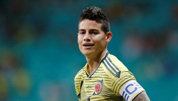 James Rodríguez jugó solo dos partidos con la selección colombiana en 2021. (Foto: AFP)