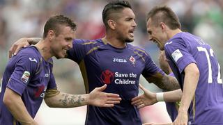 Juan Vargas, titular: Fiorentina ganó 3-1 a Cesena por Serie A