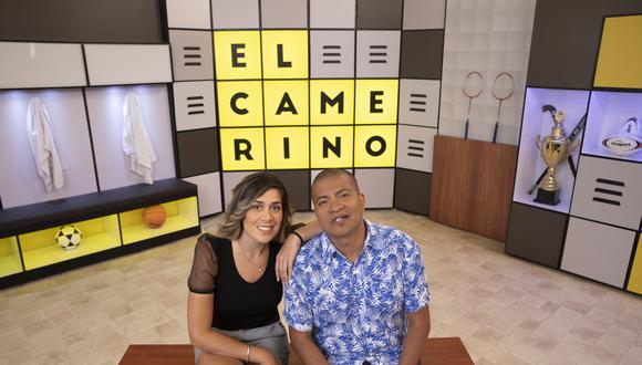 Luciana Roy y Daniel Marquina son los conductores del programa "El Camerino".