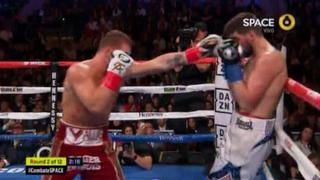 Canelo vs. Fielding: el violento golpe al hígado con el que el mexicano mandó a la lona a su rival | VIDEO