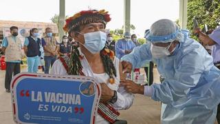 Más de 442 mil dosis de la vacuna contra el COVID-19 se han aplicado en pueblos índígenas y afroperuanos 