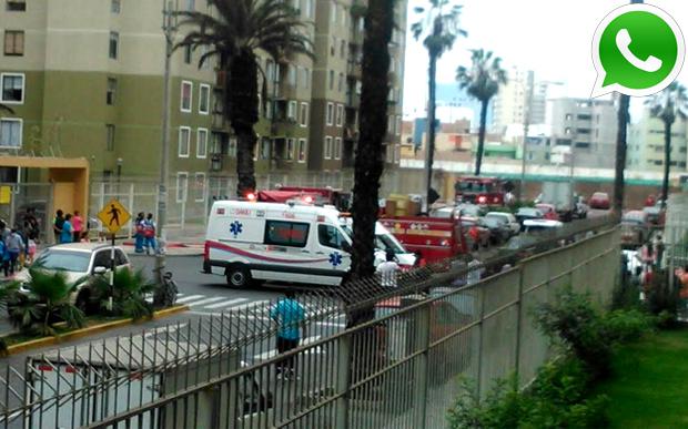 Obras ocasionaron fuga de gas en zona residencial de San Miguel - 1