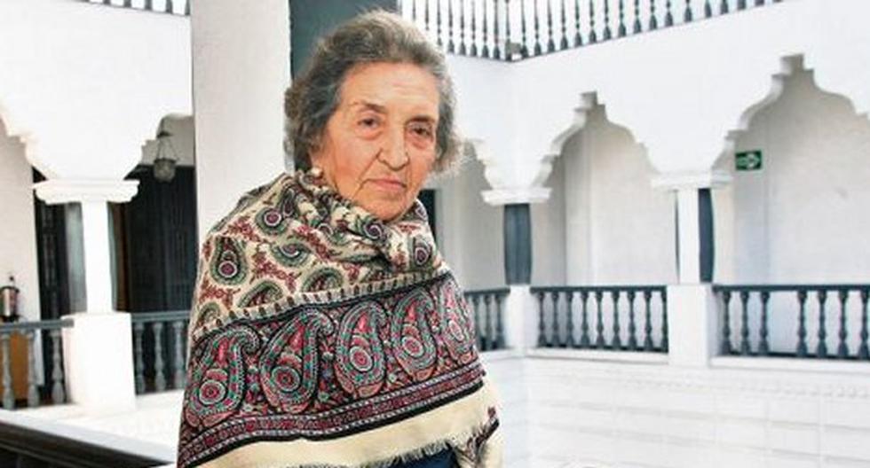 María Rostworowski falleció este domingo a la edad de 100 años. (Foto: peru21.pe)