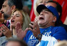 Diego Maradona lamentó el mal debut de Argentina y culpó a Jorge Sampaoli