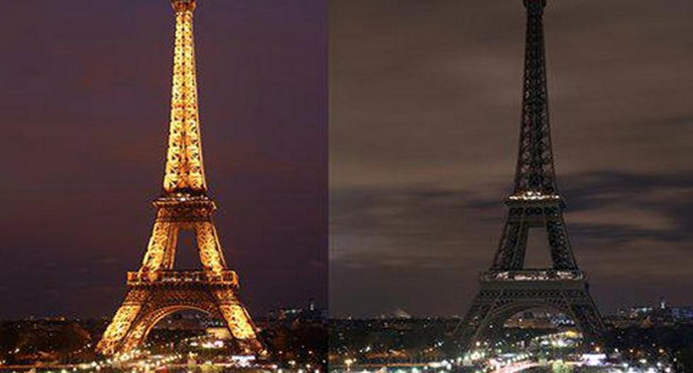 París se suma a la Hora del Planeta. (Foto: Twitter)