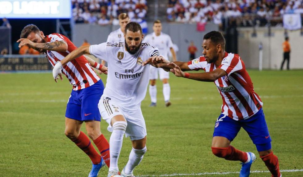 Real Madrid vs Atlético de Madrid: el derbi se jugará este sábado 12 de diciembre en el estadio Alfredo Di Stéfano. El cuadro 'merengue' necesita ganar para reducir los seis puntos de ventaja con el equipo 'colchonero', líder de LaLiga Santander con 26 puntos. (Foto: EFE)