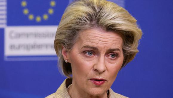La presidenta de la Comisión Europea, Ursula von der Leyen, en Bruselas, Bélgica. (Foto: REUTERS/Yves Herman/Pool).