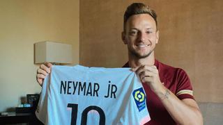 Rakitic agradeció regalo de Neymar: “Gracias por tu camiseta, hermano”