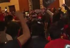 Banderazo rojinegro: hinchada de Melgar armó la fiesta en Arequipa (VIDEO)
