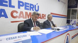 Partido de Humberto Lay defendió alianza con César Acuña