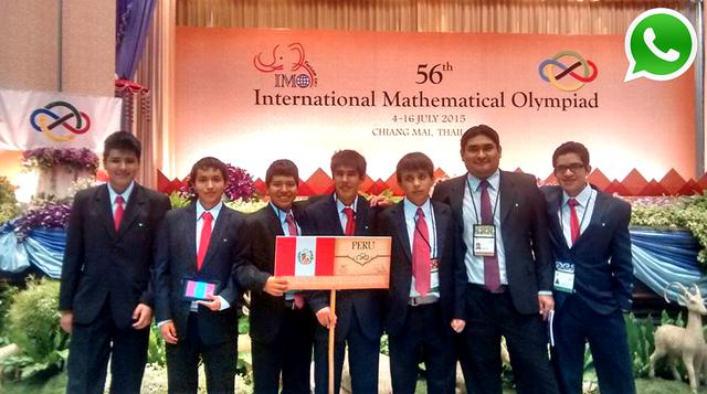 Perú obtuvo medallas de oro en Olimpiada Mundial de Matemática - 1