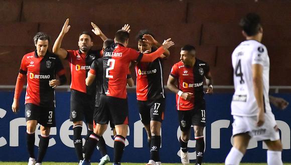 Melgar no tuvo piedad de Patronato en Arequipa por el Grupo H de la Copa Libertadores. Foto: AFP