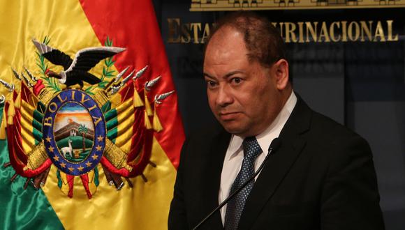 El exministro de Gobierno de Bolivia, Carlos Romero, está refugiado en la embajada de Argentina. (EFE/MARTIN ALIPAZ).