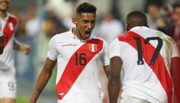 'Canchita' Gonzales scored two goals for the Peruvian national team in friendly matches.  Against Uruguay will he be able to score his first official goal?  (Photo: Fernando Sangama - GEC / Video: VTV)