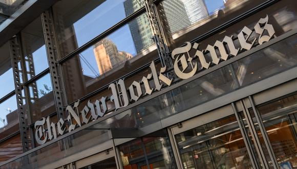 The New York Times restringió el uso de su contenido en sistemas de inteligencia artificial. (Foto: AFP)