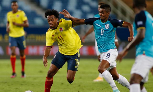 Colombia vs. Ecuador por Copa América 2021 Foto: AFP