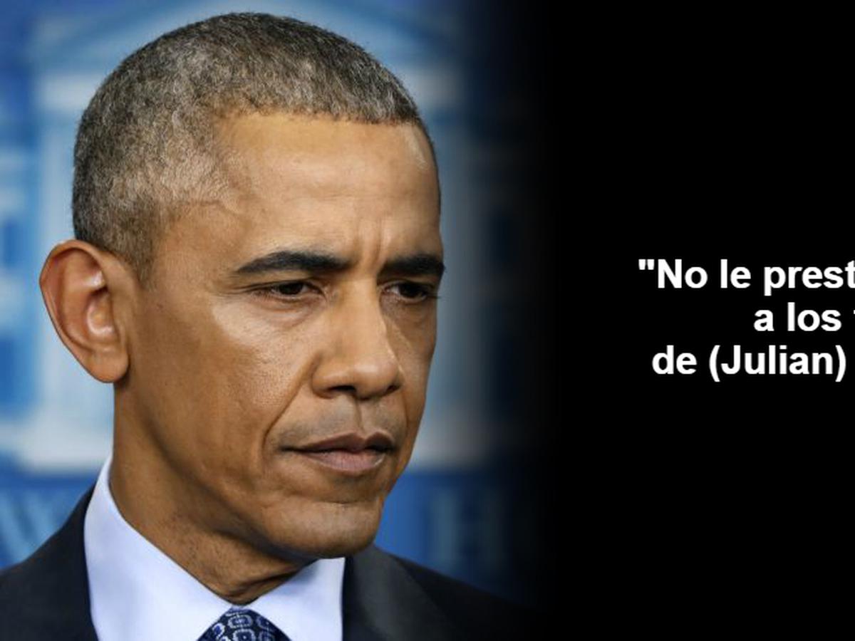 Obama: Las frases de su última rueda de prensa como presidente | MUNDO | EL  COMERCIO PERÚ