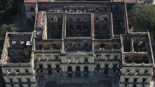 Así quedó el Museo Nacional de Brasil tras el voraz incendio que arrasó con todo [FOTOS]