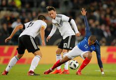Alemania empató 2-2 ante Francia en Colonia
