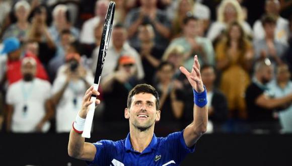 Novak Djokovic alcanzó su séptima final en Melbourne Park, lo que le sirvió para igualar al suizo Roger Federer (3) como jugador con más finales disputadas en la historia del 'major' australiano. (Fotos: AFP)