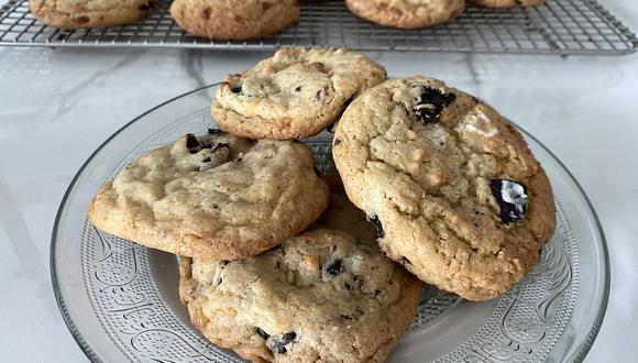 Receta de galletas cookies and cream de La Gastronauta.