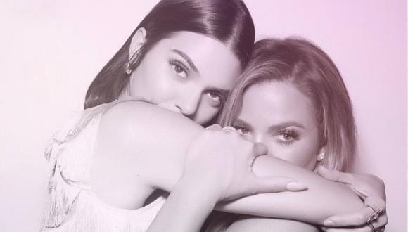 Khloé Kardashian dedica tierno mensaje a Kendall Jenner (Foto: Instagram)