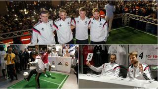 Real Madrid entrenó y disfrutó en actividad con aficionados