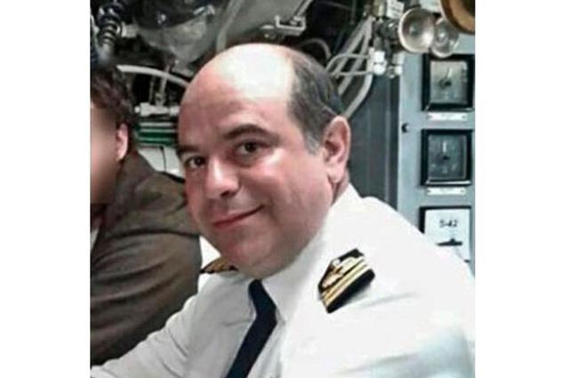 Pedro Martín Fernández es el capitán del submarino ARA San Juan. Tiene 45 años y nació en Tucumán. Es padre de tres niños y se mudó a Mar del Plata en el 2015. (La Nación de Argentina / GDA)