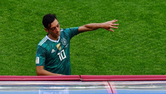 Mesut Ozil anunció su retiro de la selección alemana. (Foto: AFP)