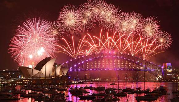 Sídney, una de las ciudades en el mundo que realiza un espectáculo con fuegos artificiales ante la llegada del nuevo año.
(Foto: EFE)