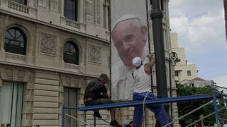 La Habana se engalana para la llegada del Papa [VIDEO]