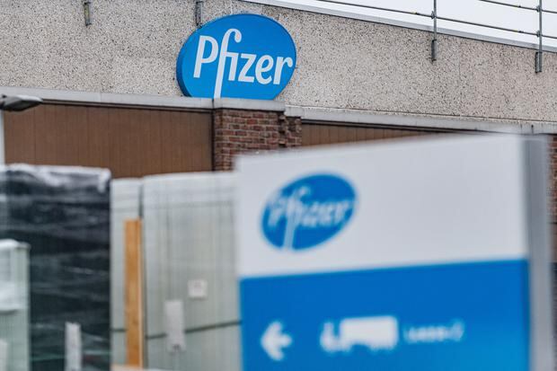 Pfizer company headquarters in Belgium.  (Photo: JONAS ROOSENS / BELGA / AFP)