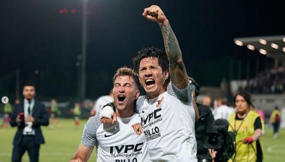 Gianluca Lapadula compartió mensaje en redes sociales. (Foto: Instagram de Benevento)