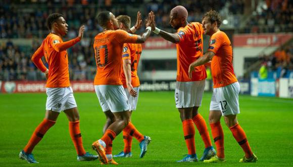 Holanda vs. Estonia EN VIVO ONLINE vía DirecTV Sports: juegan por las Clasificatorias para la Euro 2020 | Foto: AFP
