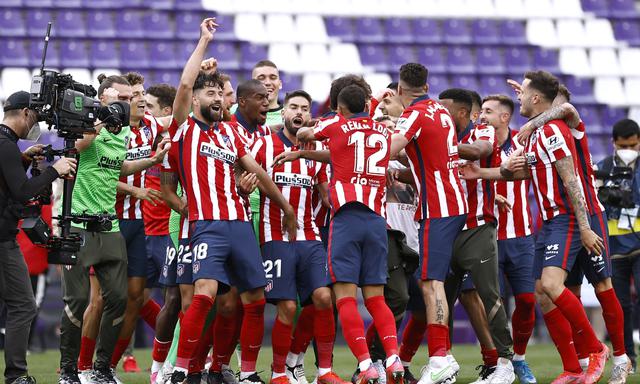 Atlético de Madrid y Valladolid se enfrentaron en la última fecha de LaLiga | Foto: REUTERS