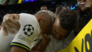 Richarlison debutó con gol en la Champions y lloró de emoción junto a su padre | VIDEO