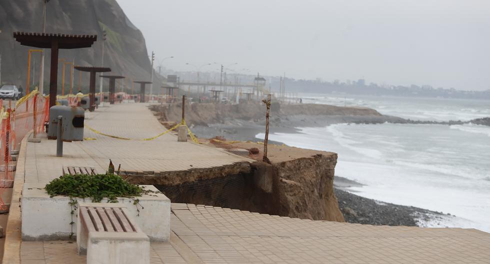 Warning from September of damage to the beaches of Miraflores: the commune adds eight beach resorts affected |  MML |  Emape |  Dicapi |  Lima |  Beaches |  lime