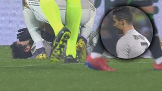 Cristiano Ronaldo tiró pelotazo en el rostro a Sami Khedira en el Juventus vs. Sassuolo | VIDEO
