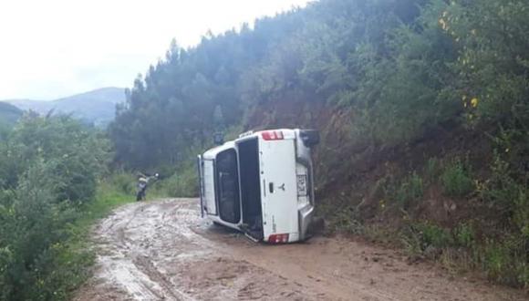 El accidente fue provocado por el exceso de velocidad y el mal estado de la carretera de la sierra liberteña.