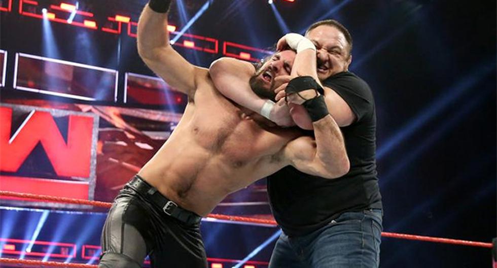 Samoa Joe hizo su esperado debut en RAW, cuando muchos lo esperaban en Royal Rumble. El excampeón de NXT le dio una paliza a Seth Rollins para defender a Triple H. (Foto: WWE)