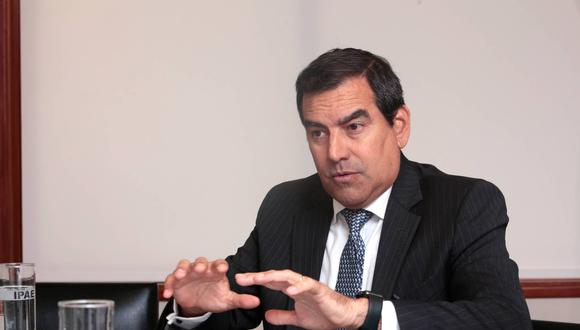 Óscar Caipo, presidente de Confiep, reiteró que los mensajes “erráticos” y “contradictorios” de la Presidencia del Consejo de Ministros continúan generando inestabilidad. (Foto: GEC)