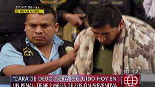 Caso Oropeza: 'Cara de dedo' será recluido hoy en un penal