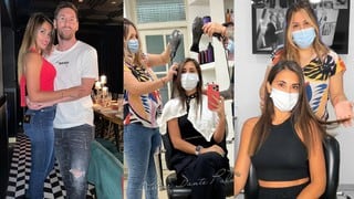 Antonela Roccuzzo regresa a la peluquería de su barrio y cambia de look 