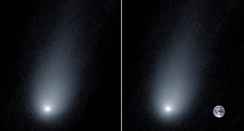 El cometa 2l/Borisov. (Foto: Pieter van Dokkum, Cheng-Han Hsieh, Shany Danieli, Gregory Laughlin)
