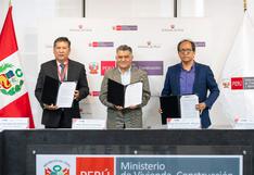 MVCS y municipalidad de Chancay firman convenios para proyectos de agua, alcantarillado y otros