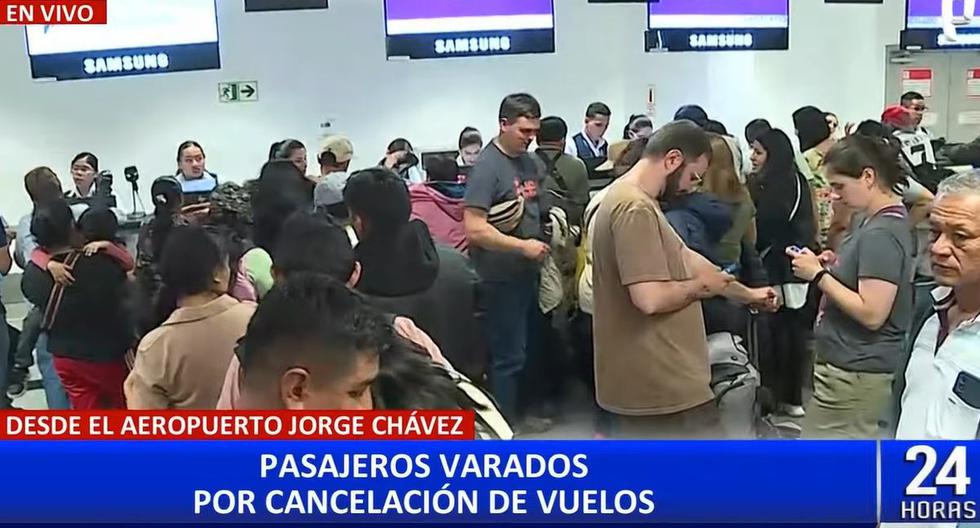 Sky Airline: Passengers Report Stranded at Jorge Chavez Airport as Airline Cancels Flights |  Cuzco |  Tourists  Latest |  |  lime