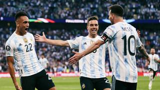 Argentina se quedó con la Finalissima 2022: goleó 3-0 a Italia | VIDEO