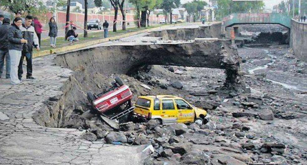 Arequipa fue la provincia m&aacute;s afectada por las lluvias. (Foto: USI)